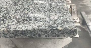 黑龙江芝麻白楼梯踏步 芙蓉白