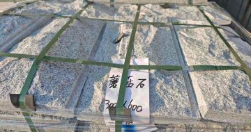 黑龙江芝麻白蘑菇石，自然面