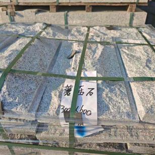 黑龙江芝麻白蘑菇石，自然面