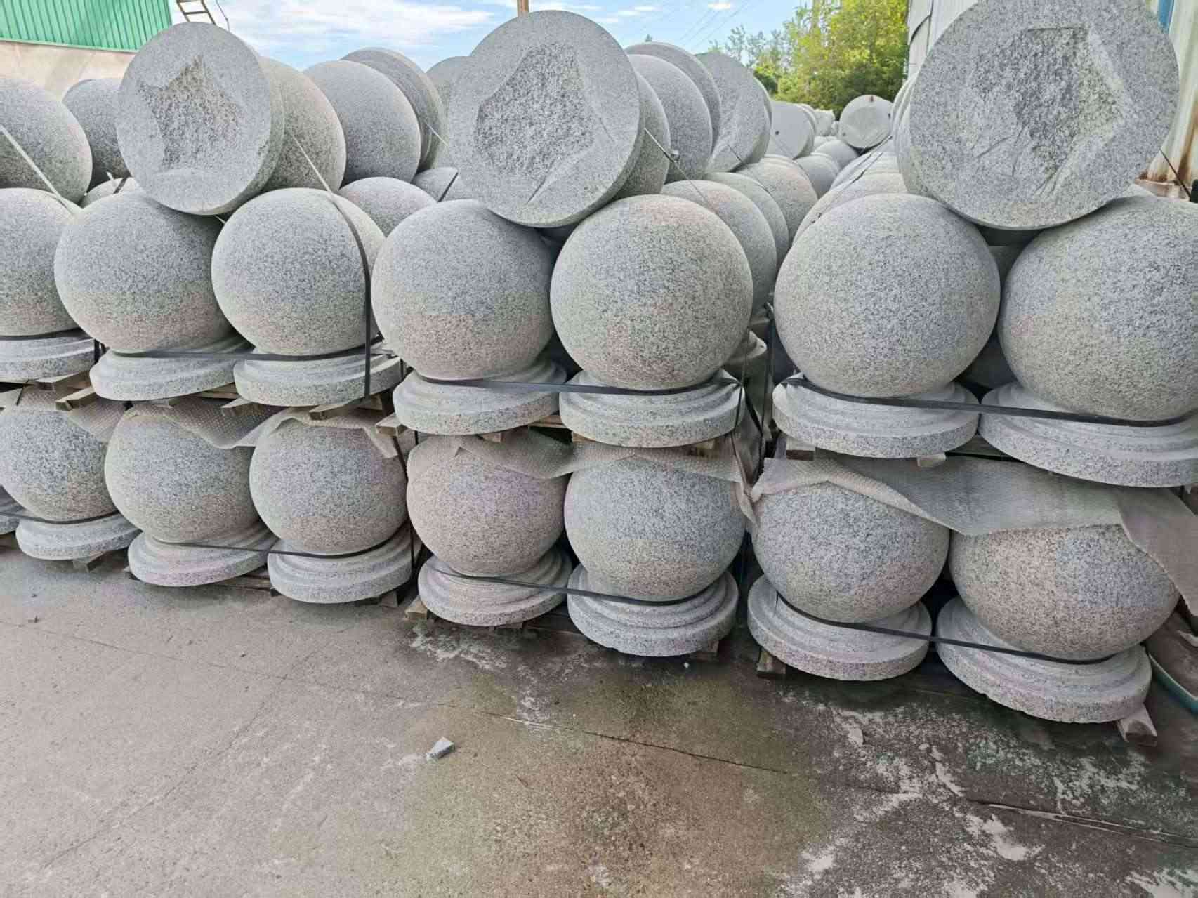 黑龙江圆球石球挡车球