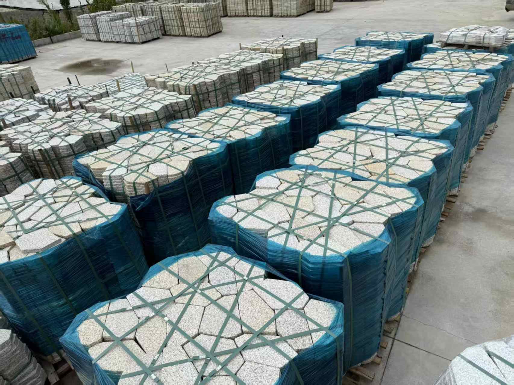 黑龙江黄金麻冰裂纹 碎拼