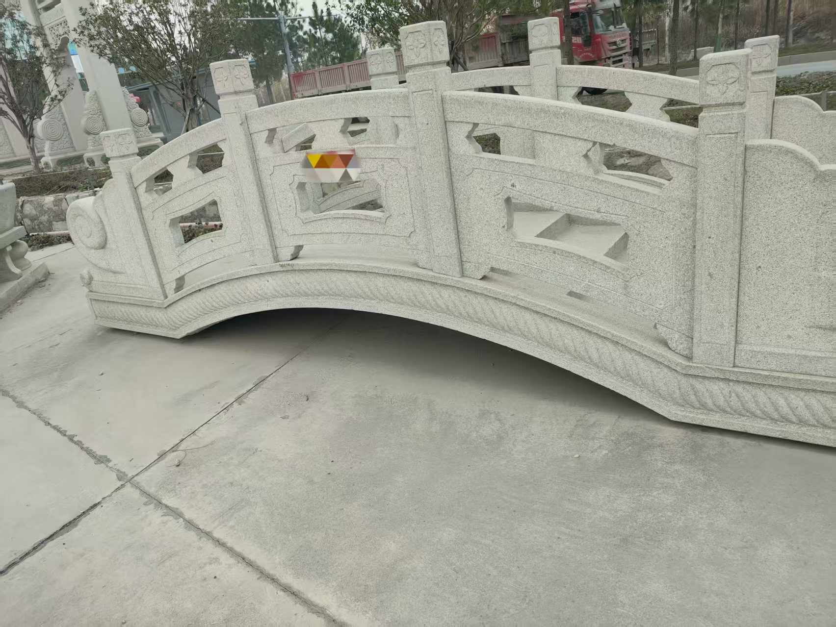 黑龙江芝麻白拱桥，石桥