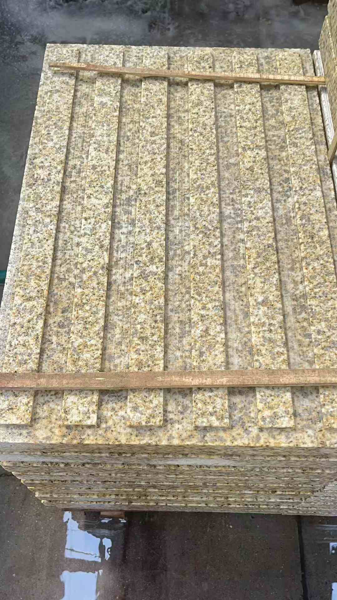 黑龙江黄金麻盲道 石材盲道